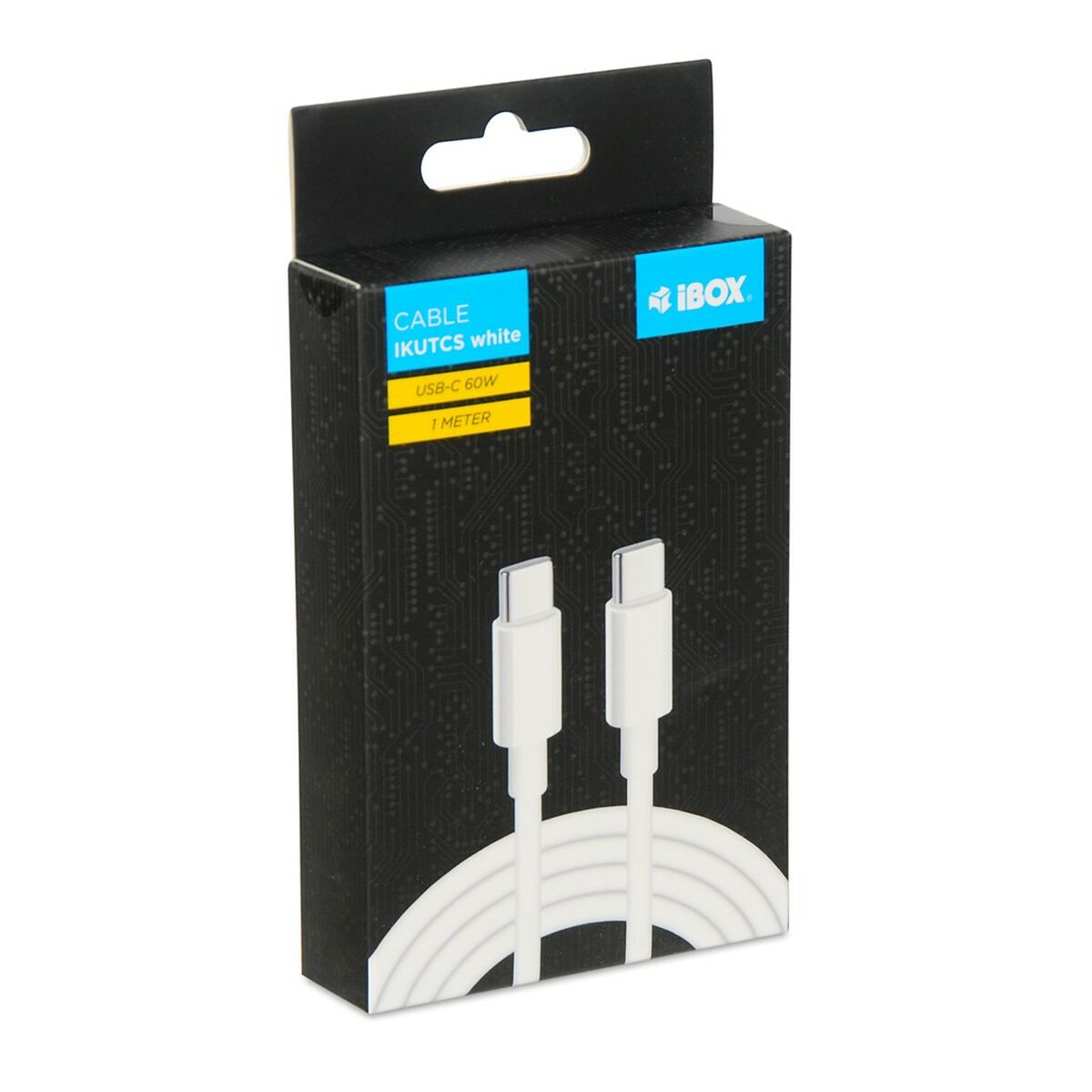 USB-C-kabel Ibox IKUTCS1W Vit 1 m - 5