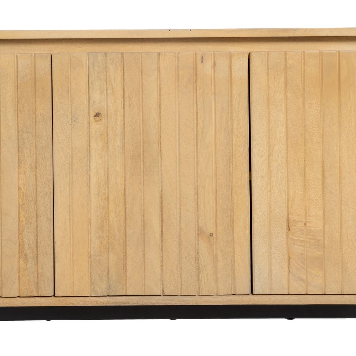 Skänk MONTMARTRE Svart Naturell Järn Mangoträ 140 x 40 x 75 cm - 6