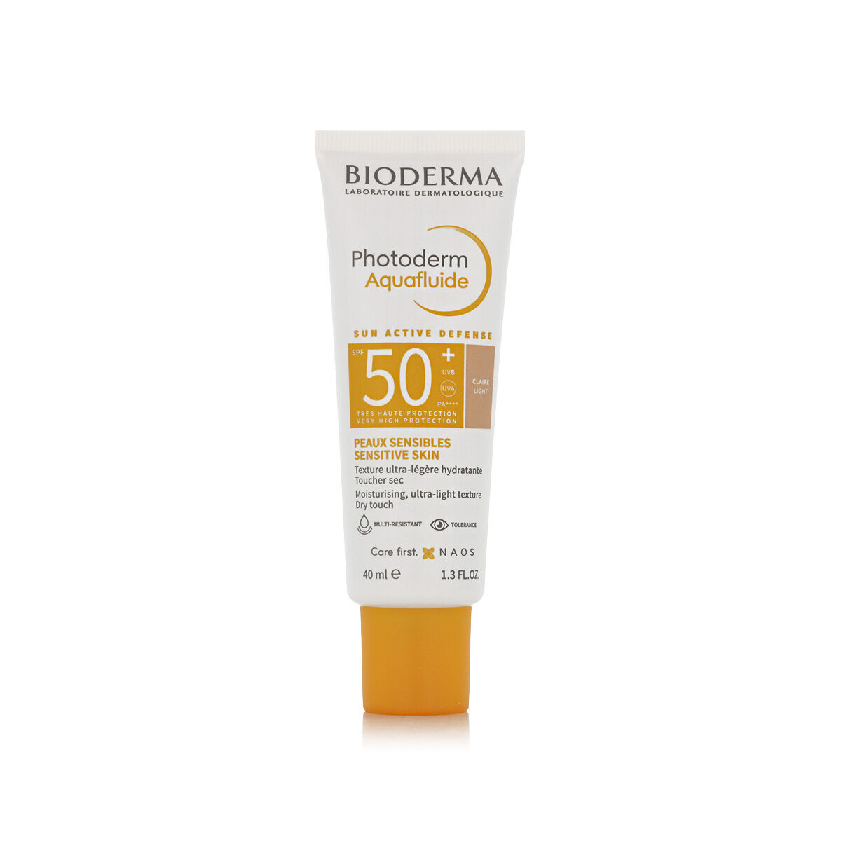Solskydd med färg Bioderma Photoderm Aquafluide Light SPF 50+ 40 ml - 2