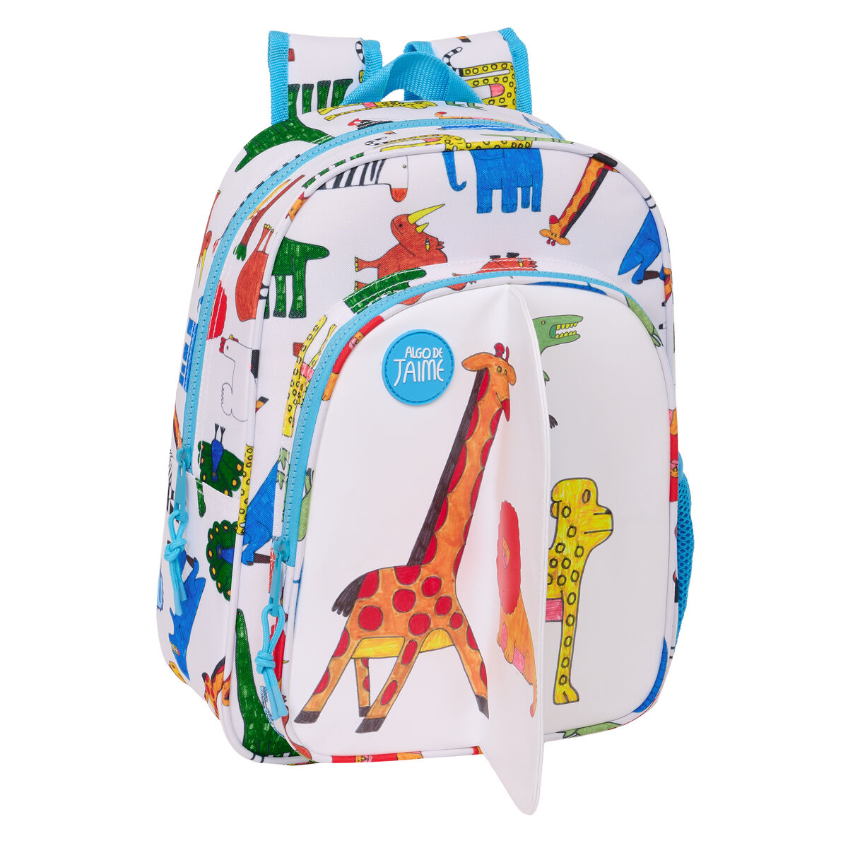 Skolryggsäck Algo de Jaime Vit 26 x 34 x 11 cm - 2