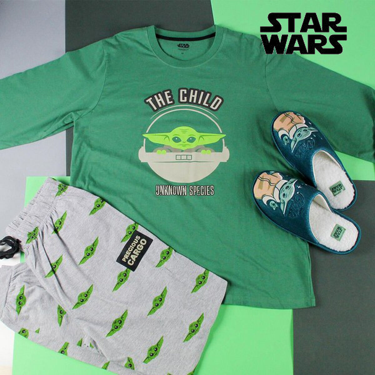Pyjamas The Mandalorian Grön - 6