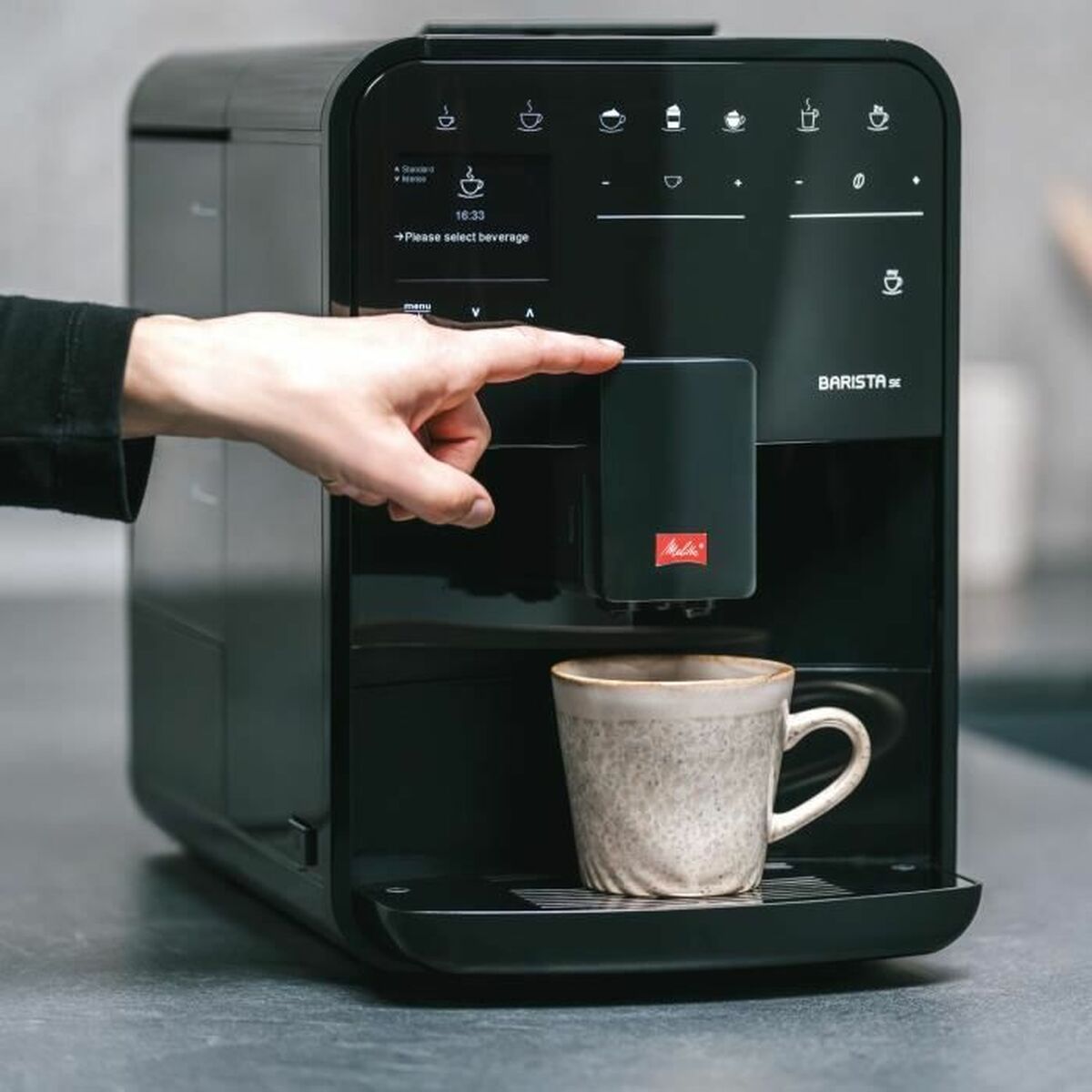 Superautomatisk kaffebryggare Melitta Barista SE F830-003 Svart 1450 W 15 bar - 4