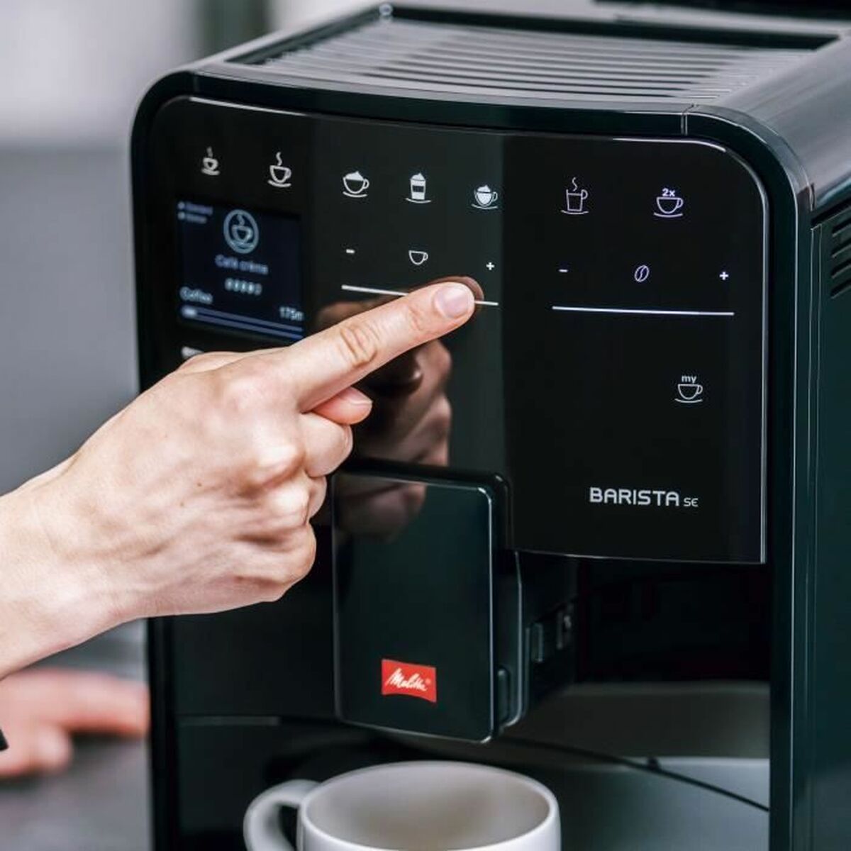 Superautomatisk kaffebryggare Melitta Barista SE F830-003 Svart 1450 W 15 bar - 3