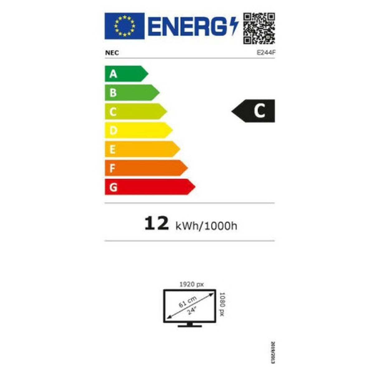 Monitor NEC E244F 24" LCD 60 Hz - 2