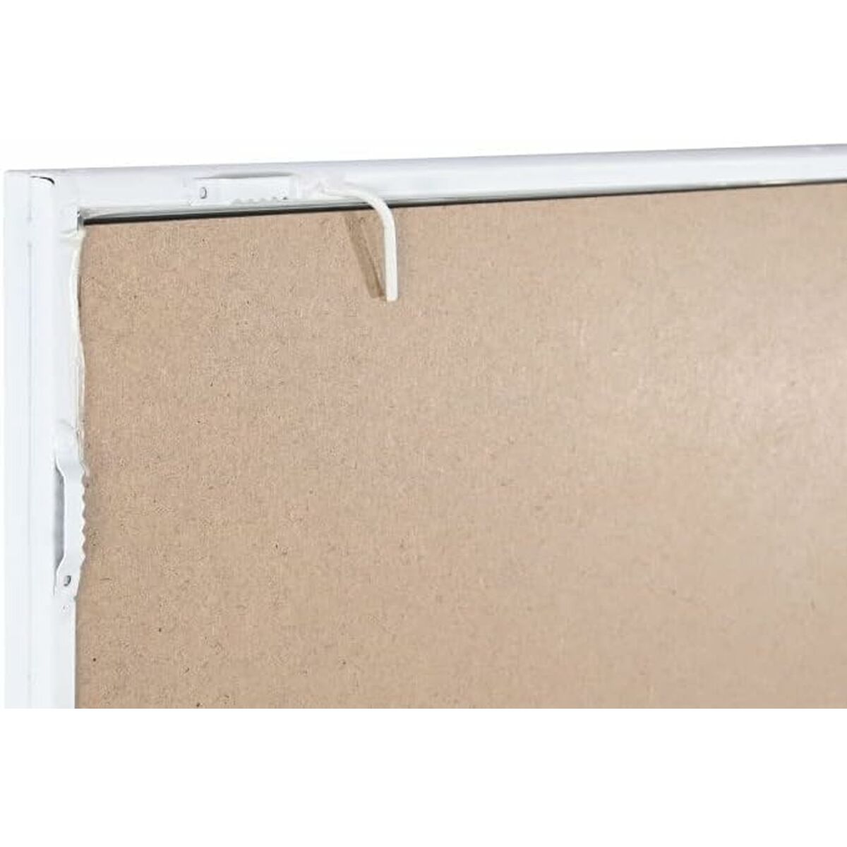Väggspegel Vit Metall Glas Fönster 90 x 90 x 2 cm - 3