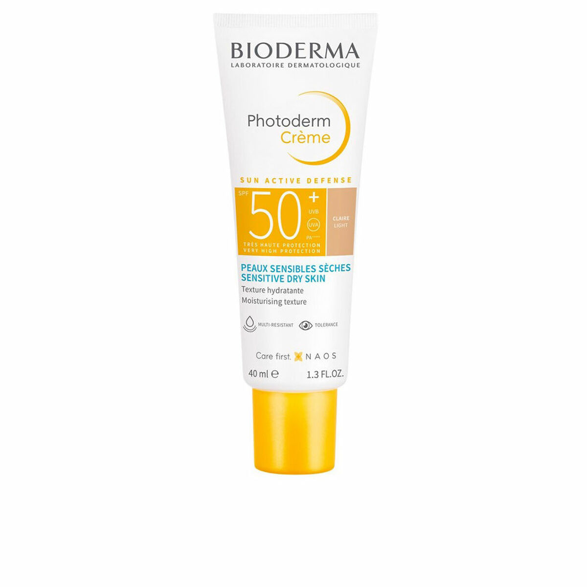 Solskydd med färg Bioderma Photoderm Spf 50+ 40 ml