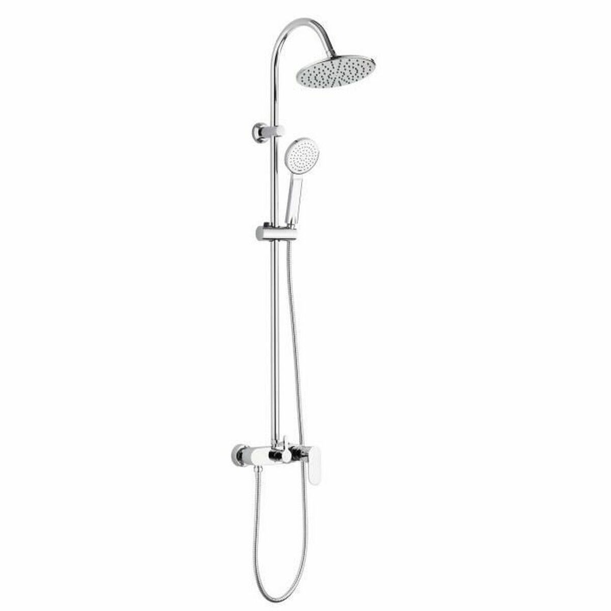 Duschpelare Rousseau Grå Metall 22 mm 150 mm