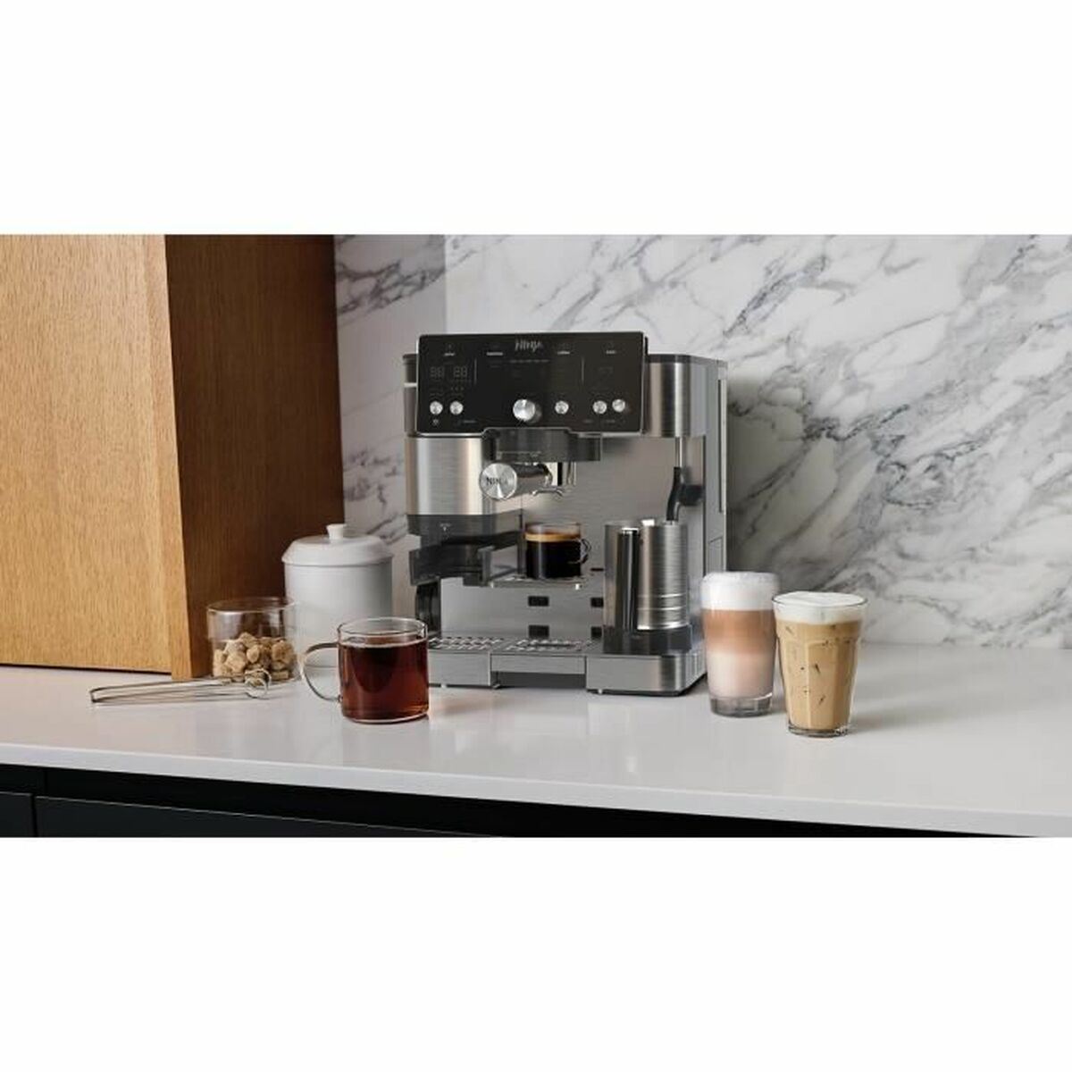 Superautomatisk kaffebryggare NINJA ES501EU Luxe Essential Svart - 3