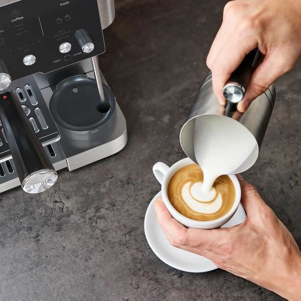 Superautomatisk kaffebryggare NINJA ES501EU Luxe Essential Svart - 6
