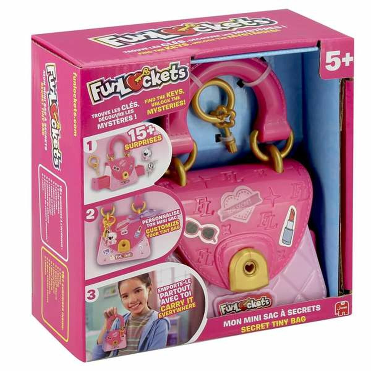 Väska Diset FunLockets Multicolour
