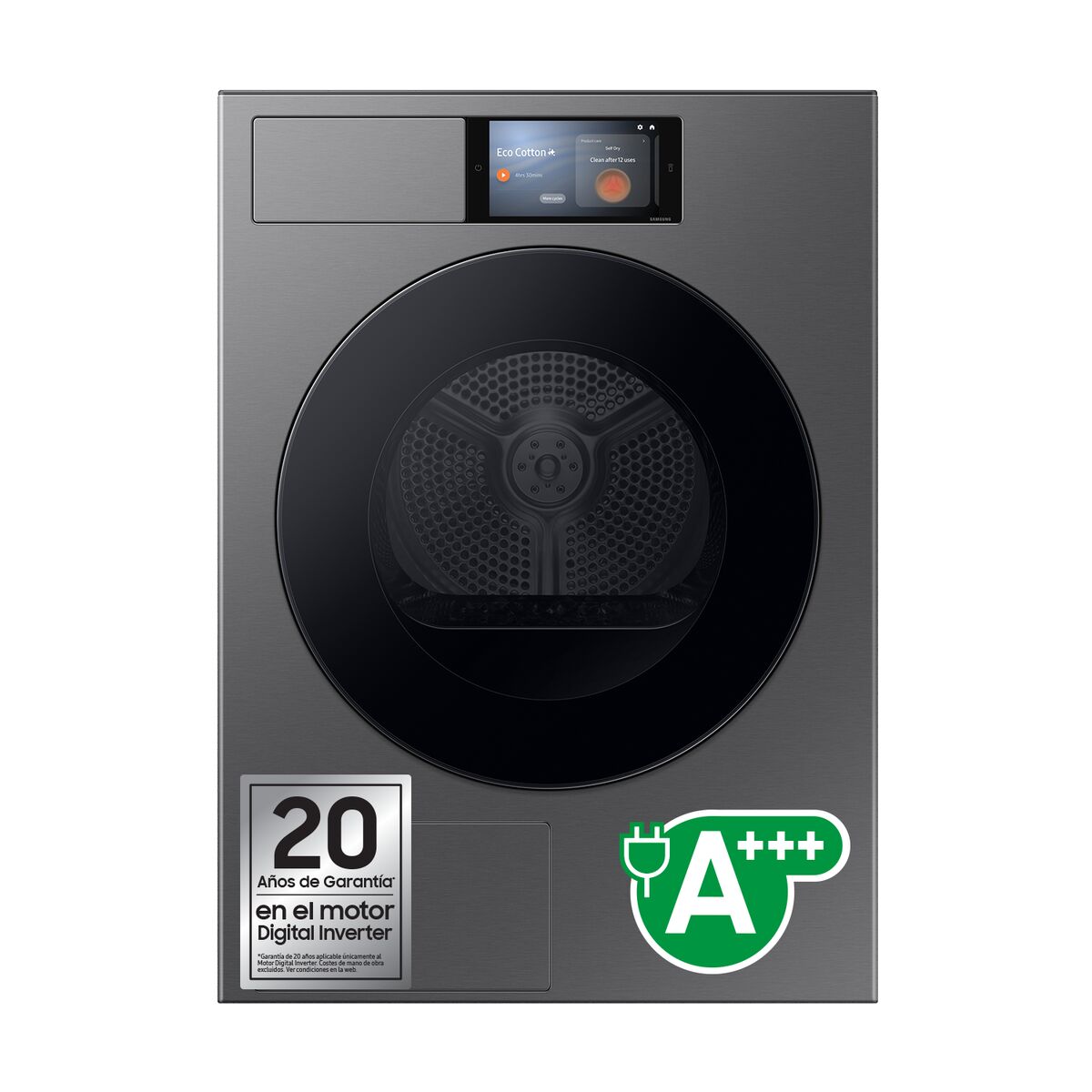 Kondensationstork Samsung DV90F09F4SU3 Svart 9 kg
