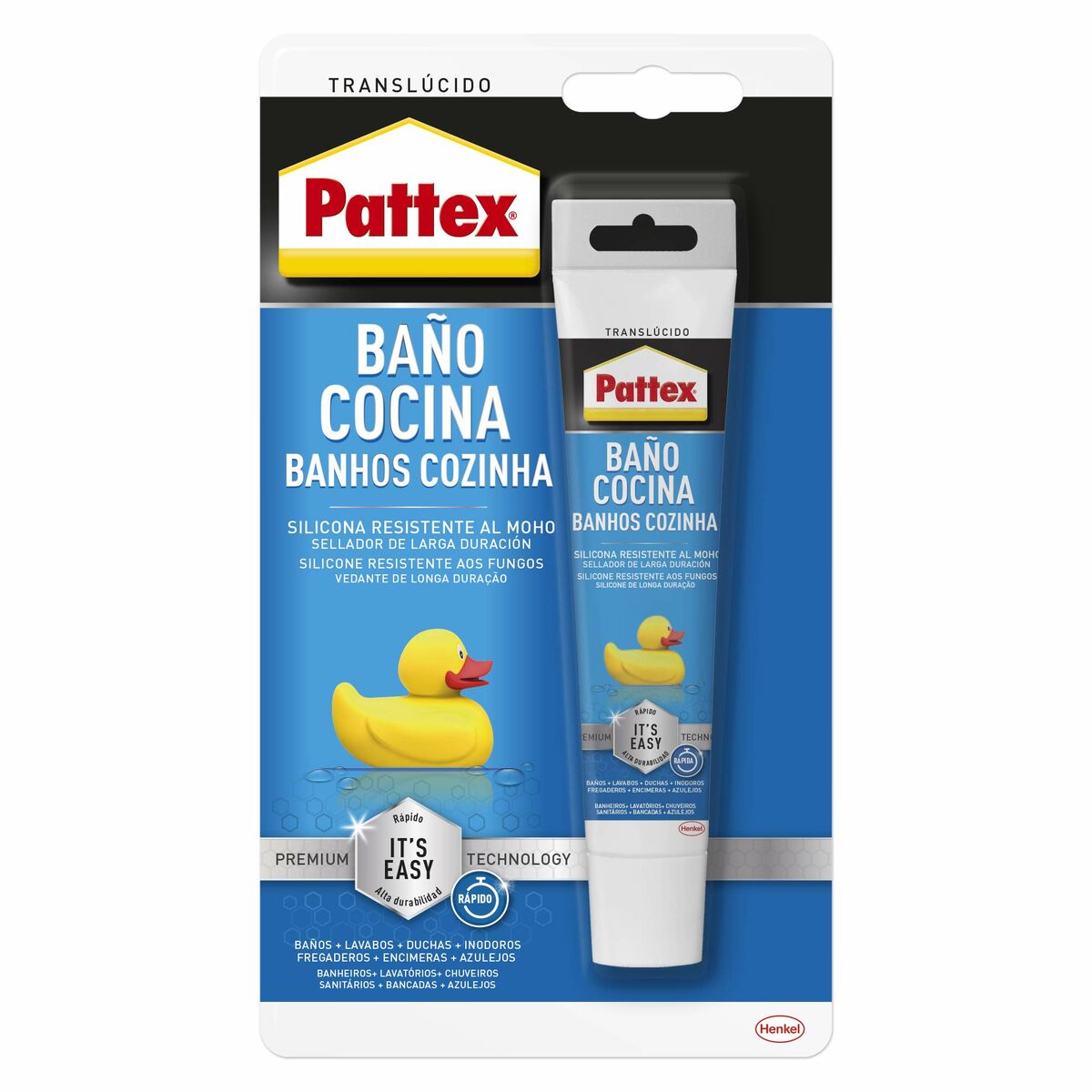 Silikon Pattex Transparent Silikon 50 ml - 8