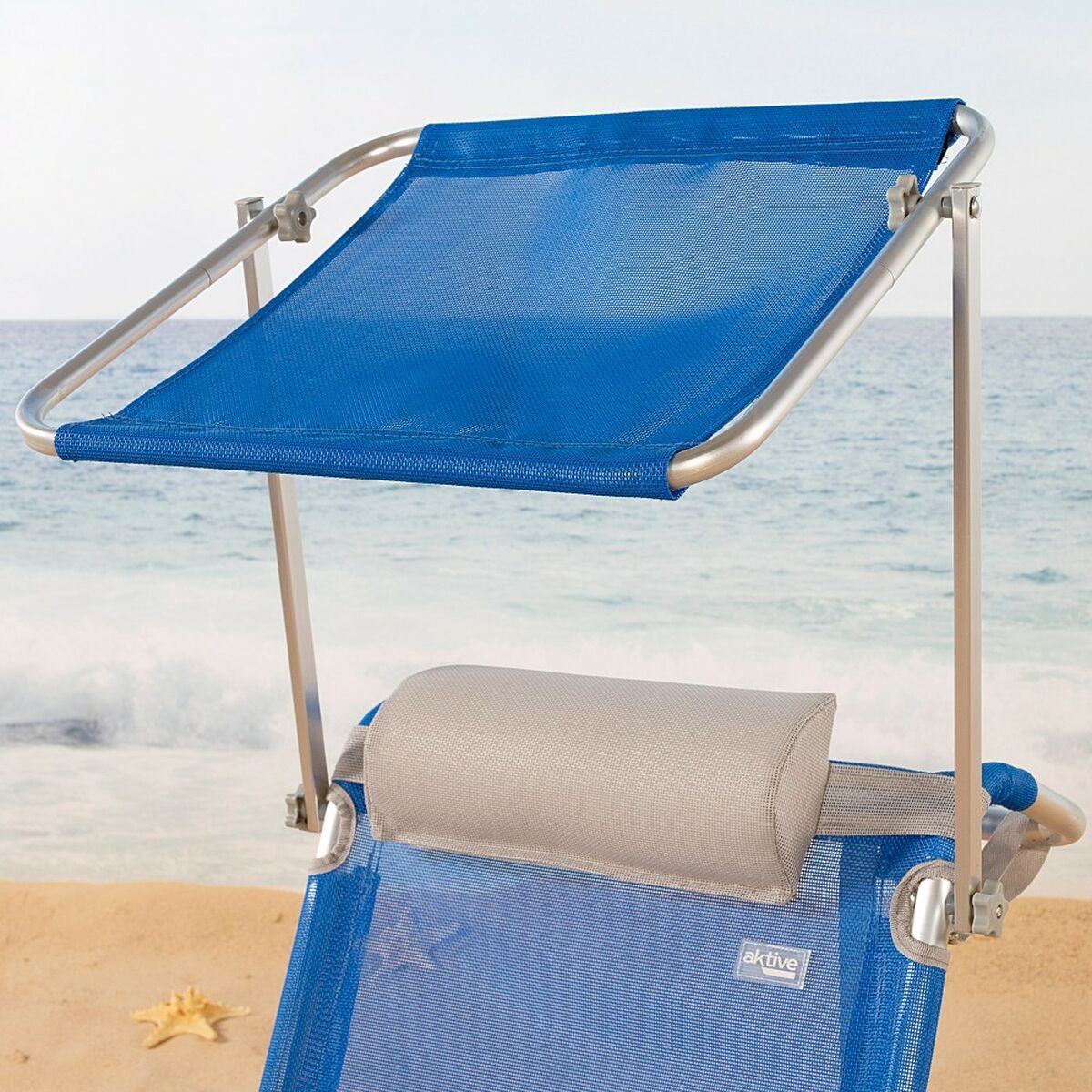 Strandstol Aktive Blå 47 x 67 x 43 cm (2 antal) - 7