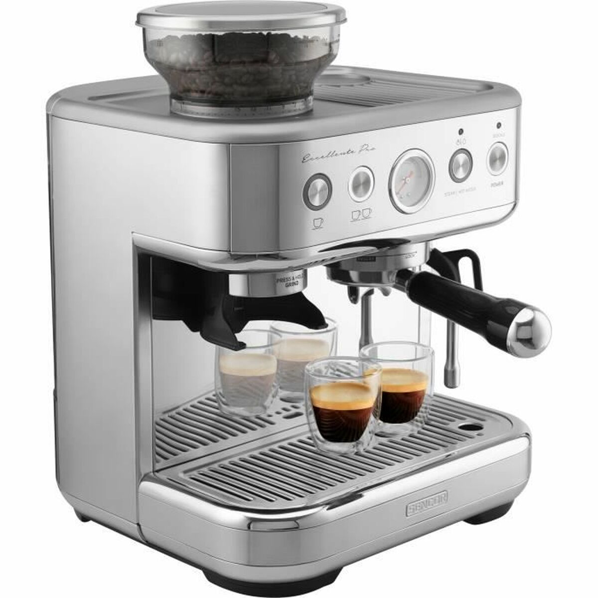 Superautomatisk kaffebryggare Sencor SES 6010SS Grå 15 bar - 6