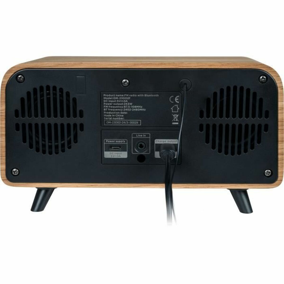 Radio Thomson Vintage Cosy Brun noir Vintage - 2
