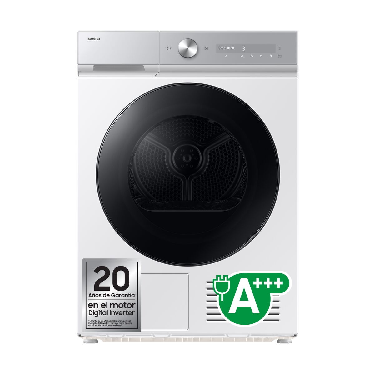 Kondensationstork Samsung DV90DB8845GHU3 Vit 9 kg