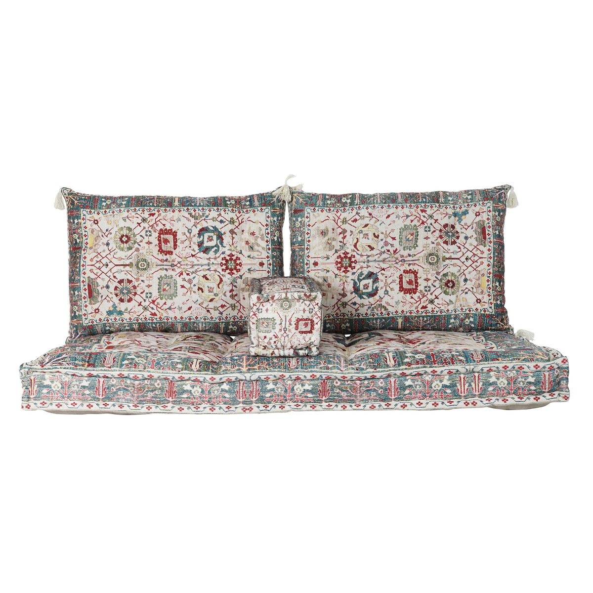 Fåtölj DKD Home Decor 8424001817443 Bomull Multicolour (155 x 76 x 65 cm) - 6