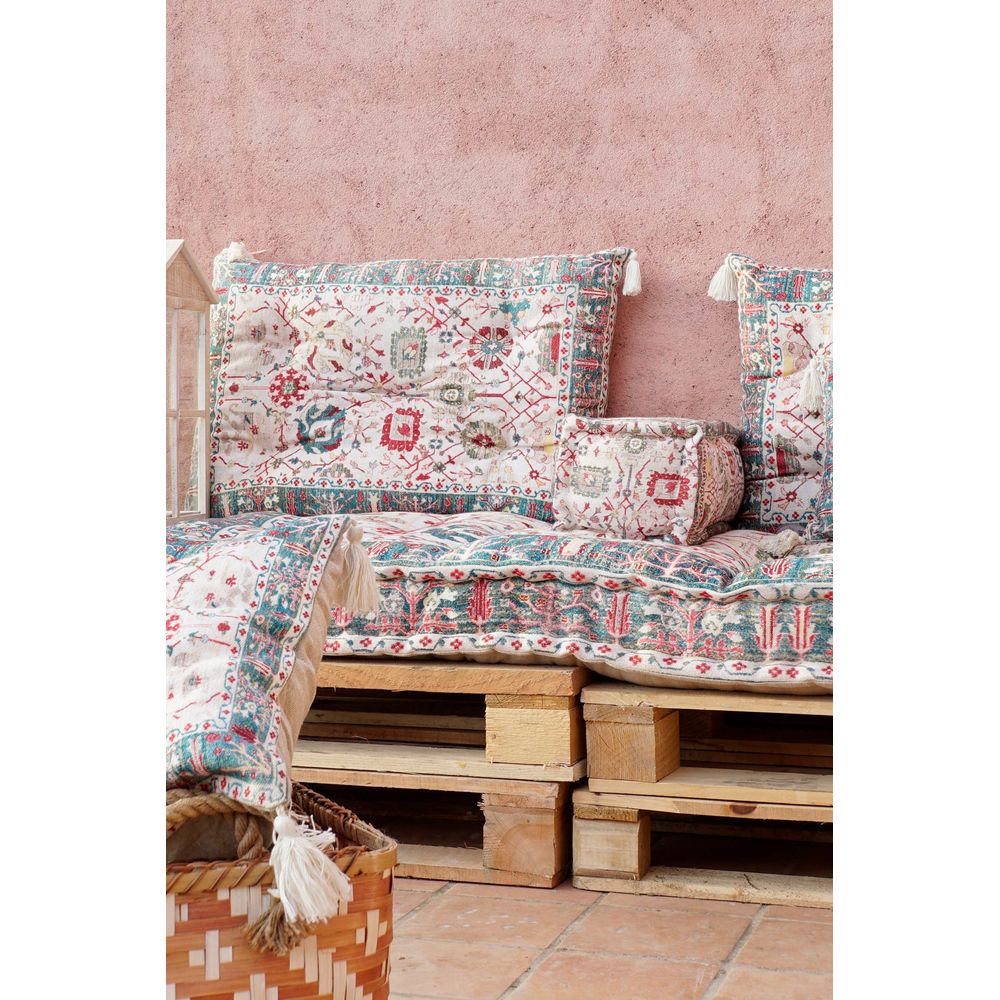 Fåtölj DKD Home Decor 8424001817443 Bomull Multicolour (155 x 76 x 65 cm) - 2