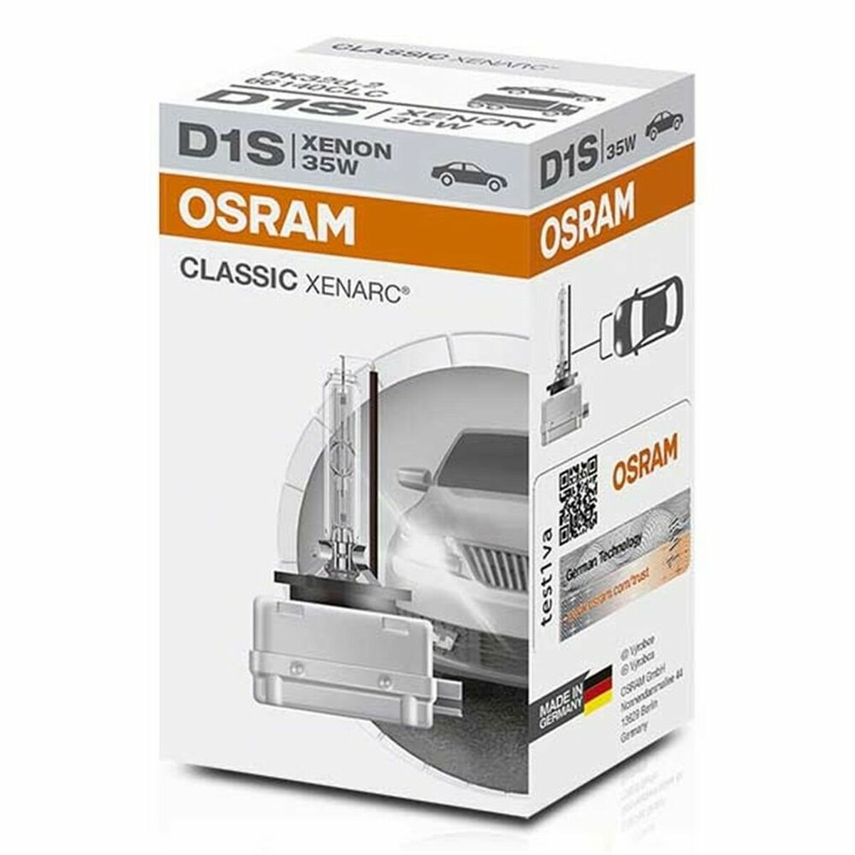 Glödlampa för bil Osram OS66140CLC D1S 4150k 35 W 45 W - 3