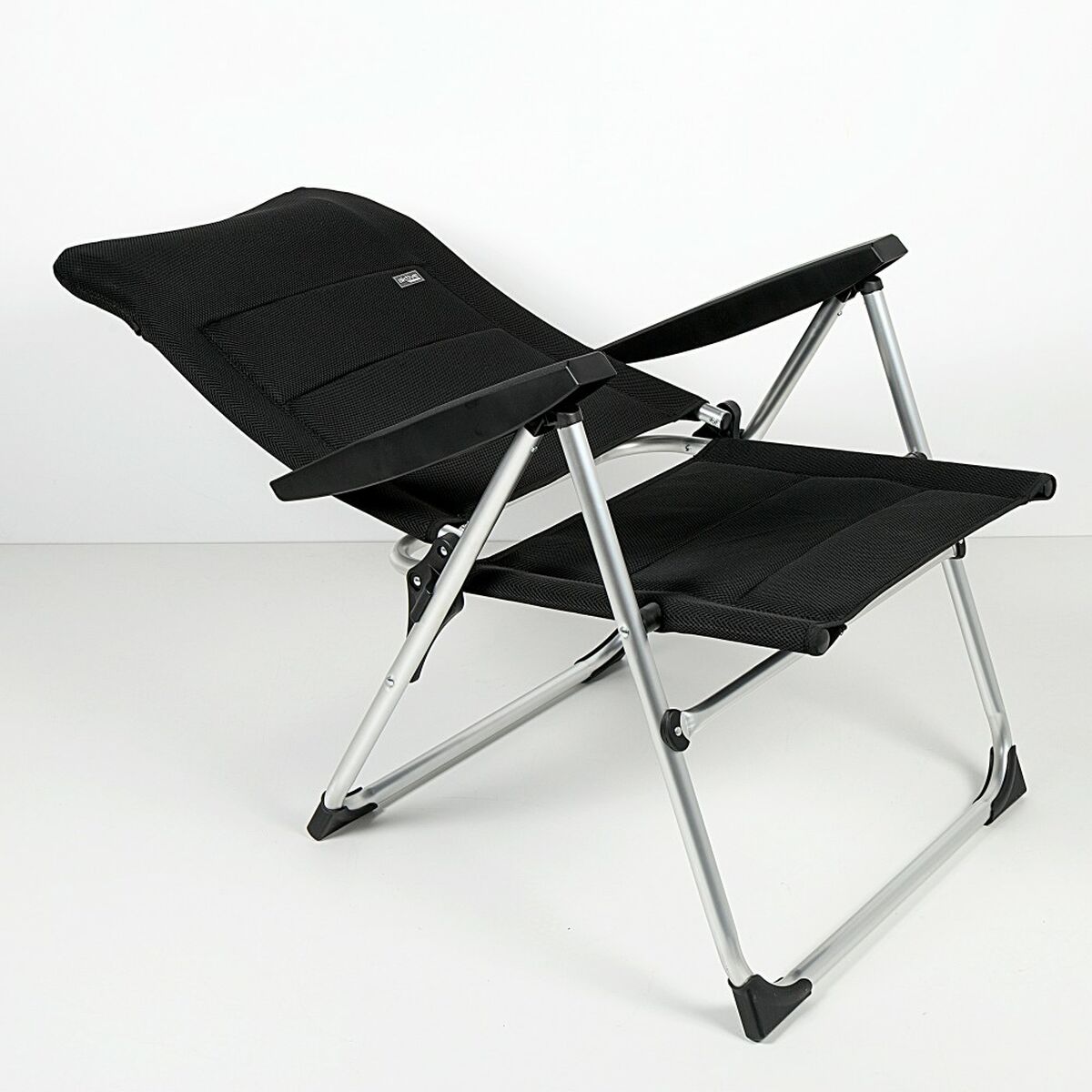 Strandstol Aktive Deluxe Hopfällbar Svart 49 x 105 x 59 cm (2 antal) - 14