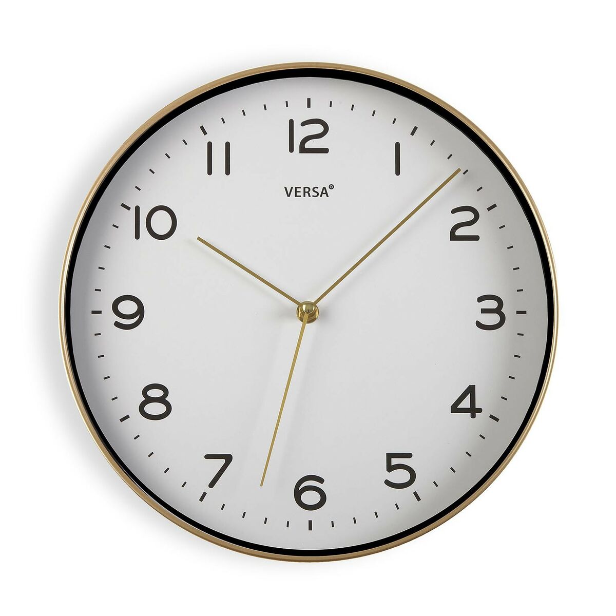 Väggklocka Versa Gyllene (Renoverade A)