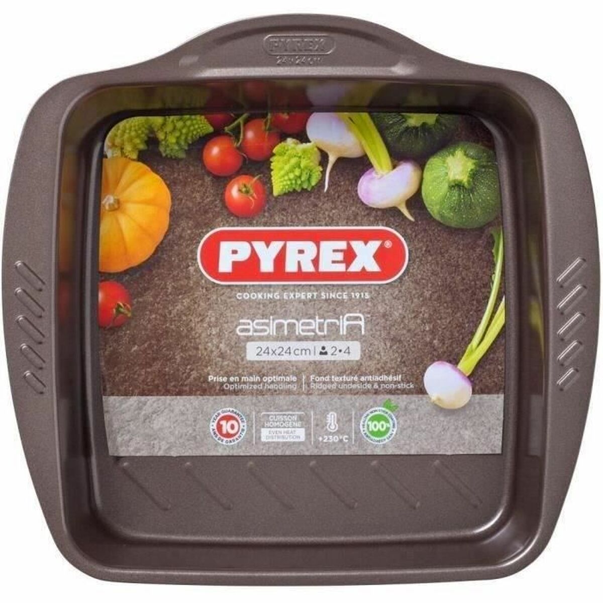 Ugnsform Pyrex Brun Metall - 2