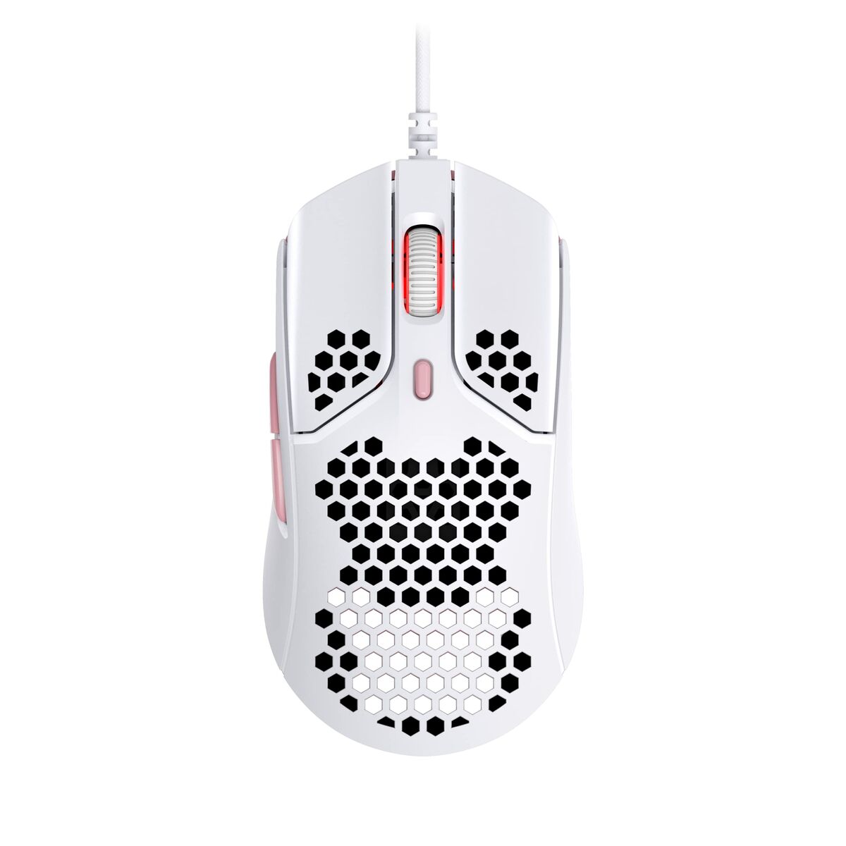 Gaming Mus Hyperx 4P5E4AA Vit Vit/Rosa 3200 DPI