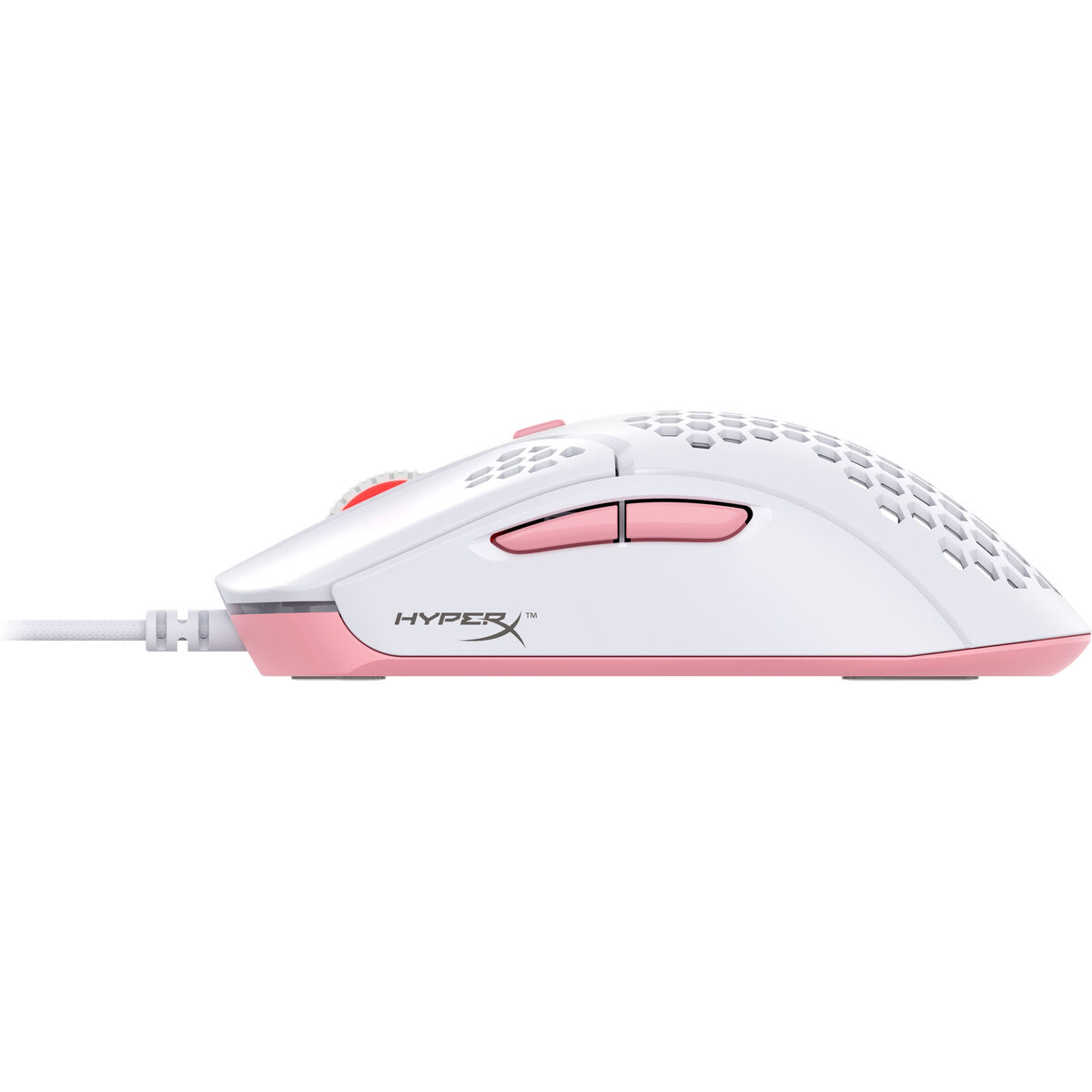 Gaming Mus Hyperx 4P5E4AA Vit Vit/Rosa 3200 DPI - 3