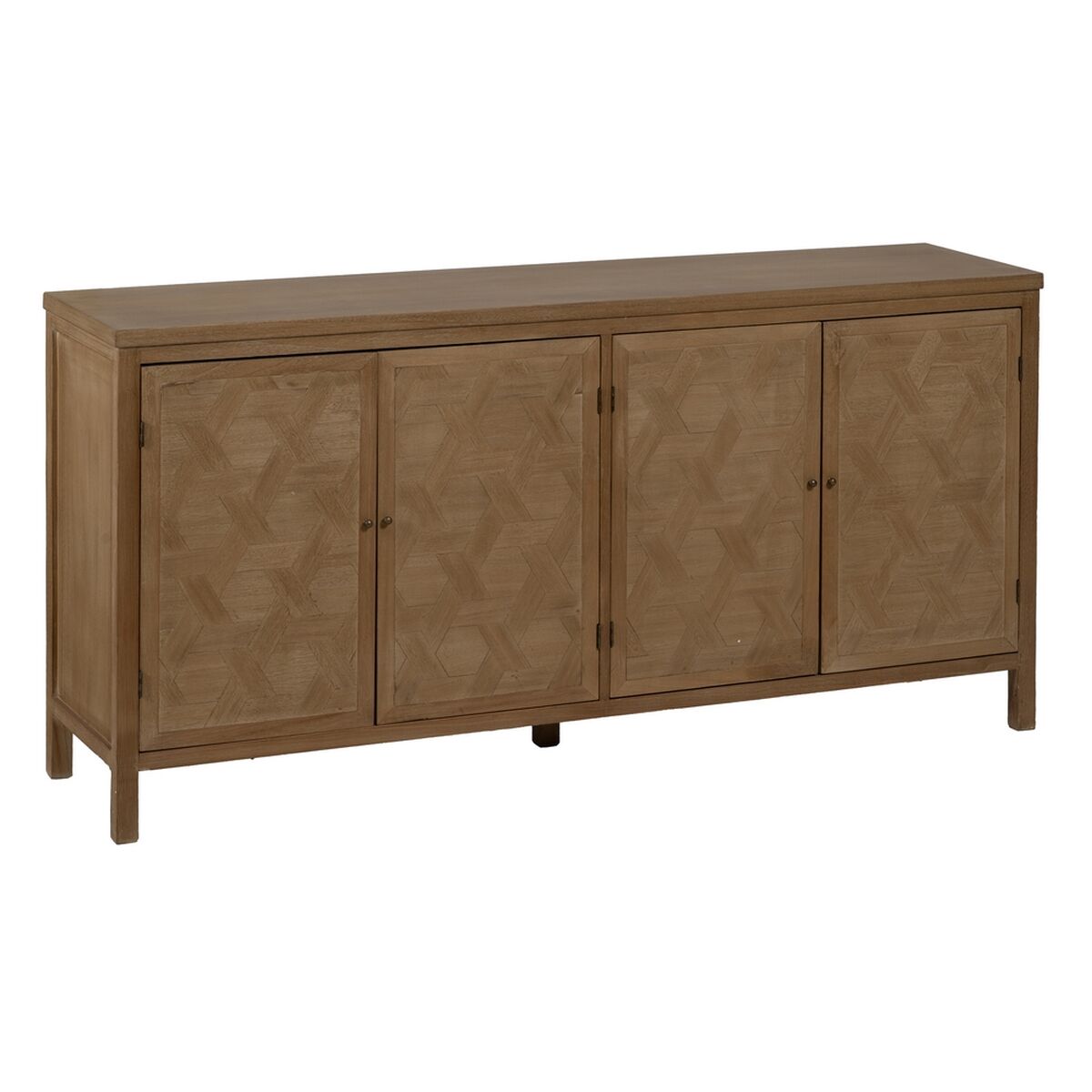 Skänk BRAYAN Naturell Trä MDF 160 x 40 x 80 cm