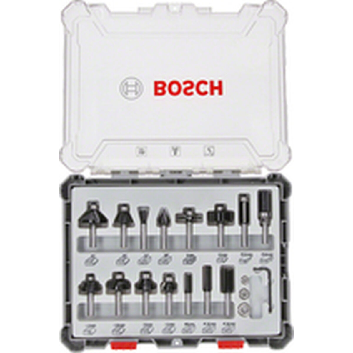 Spolset BOSCH 2607017471 Metall 15 Delar - 2