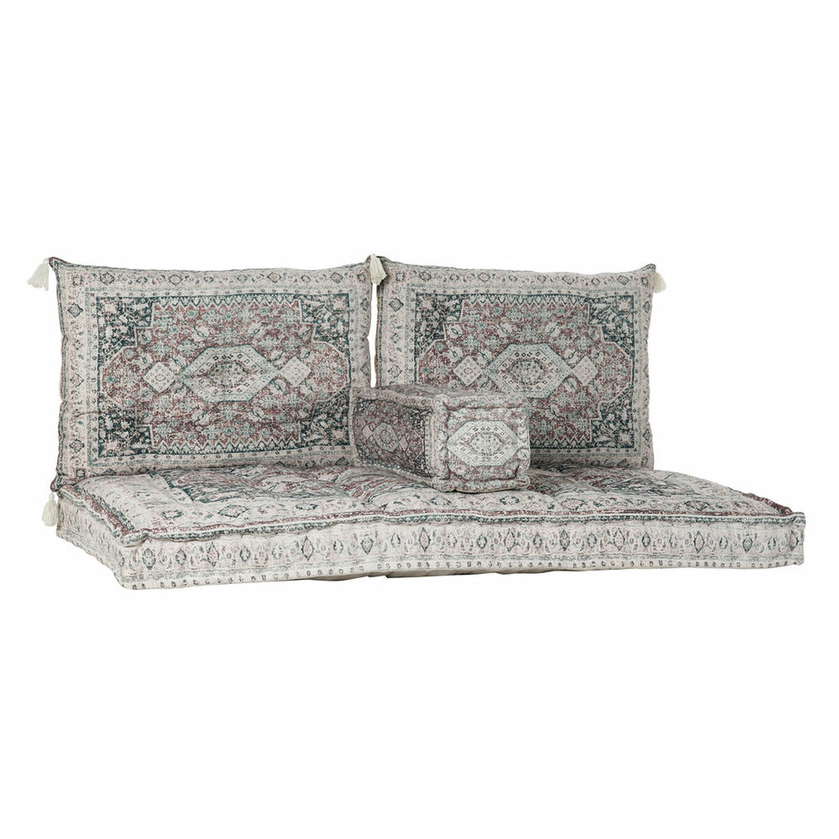 Fåtölj DKD Home Decor 8424001817504 Grön Multicolour 155 x 76 x 65 cm - 4
