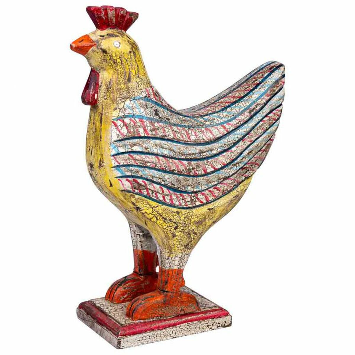 Prydnadsfigur Alexandra House Living Tupp 15 x 41 x 31 cm - 4