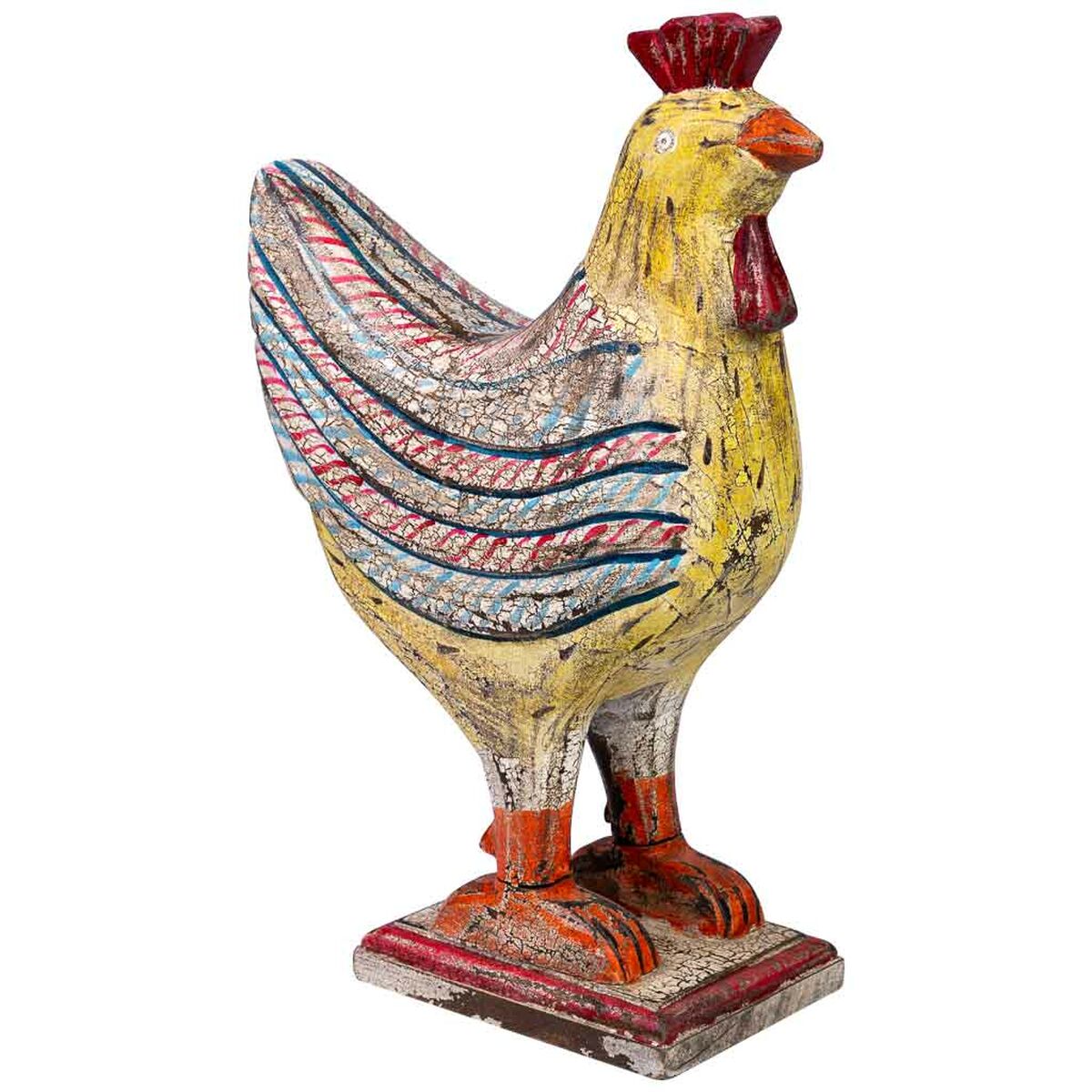 Prydnadsfigur Alexandra House Living Tupp 15 x 41 x 31 cm