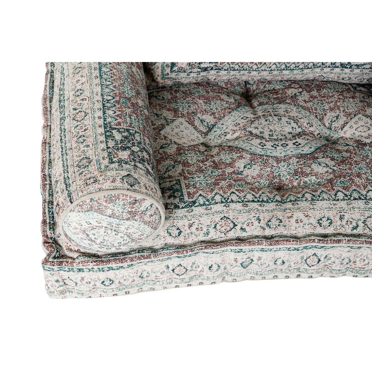Fåtölj DKD Home Decor 8424001817511 Bomull Grön (90 x 50 x 55 cm) - 11