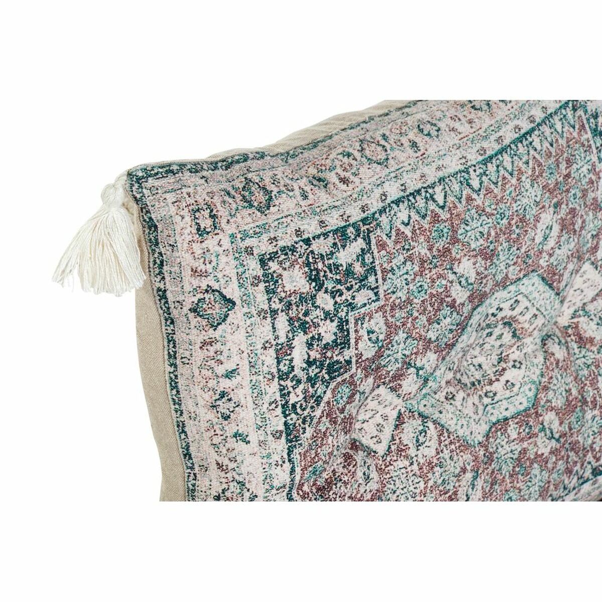 Fåtölj DKD Home Decor 8424001817511 Bomull Grön (90 x 50 x 55 cm) - 12