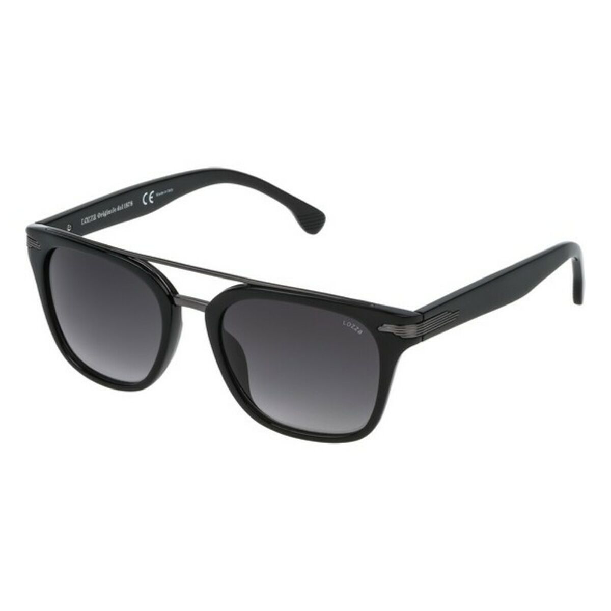 Herrsolglasögon Lozza SL4112M53700F Svart Ø 53 mm - 3