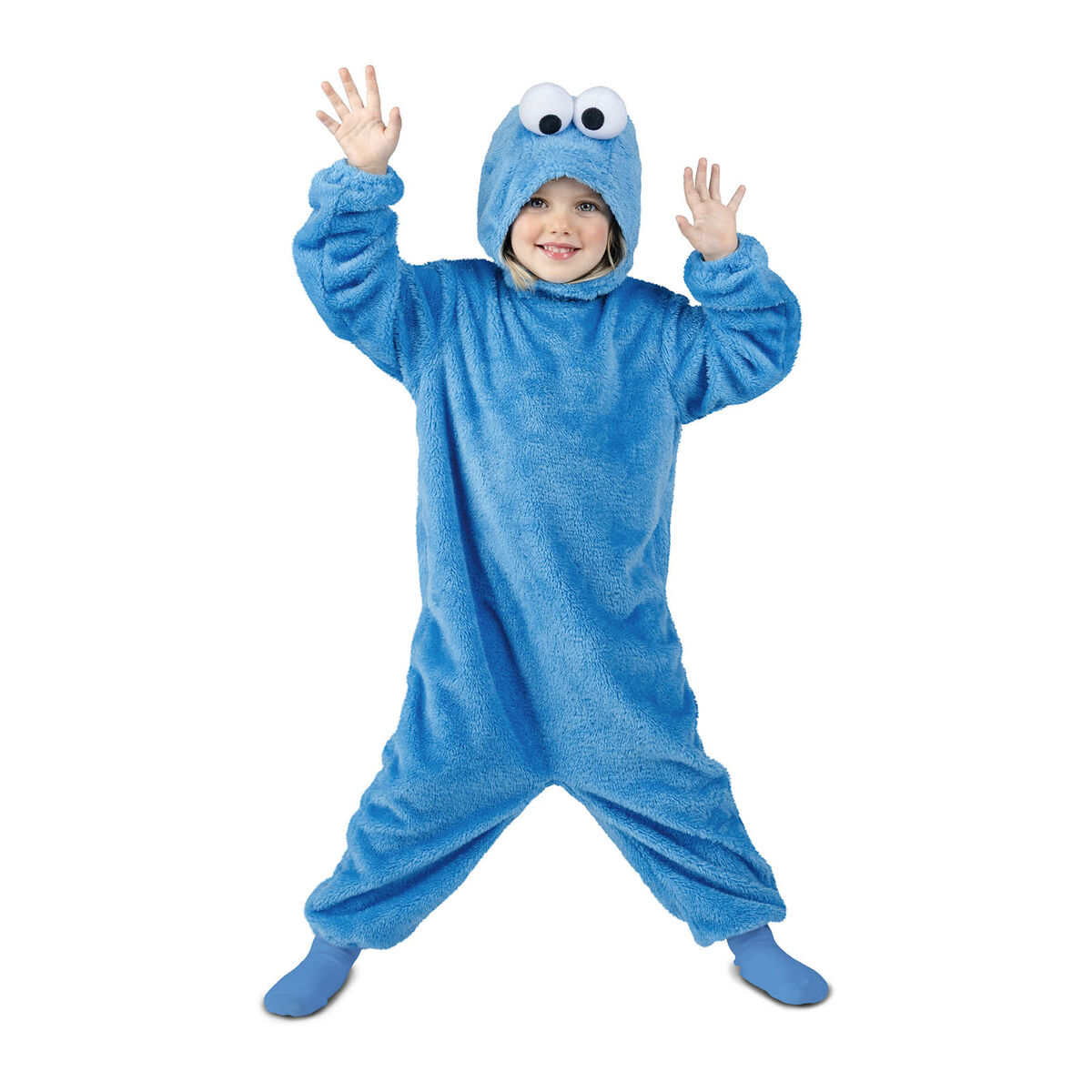 Maskeraddräkt för barn My Other Me Cookie Monster Sesame Street (2 Delar) - 3