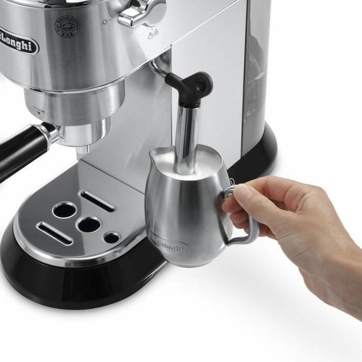 Manuell Espressobryggare DeLonghi EC 685.M Metall 1 L - 4