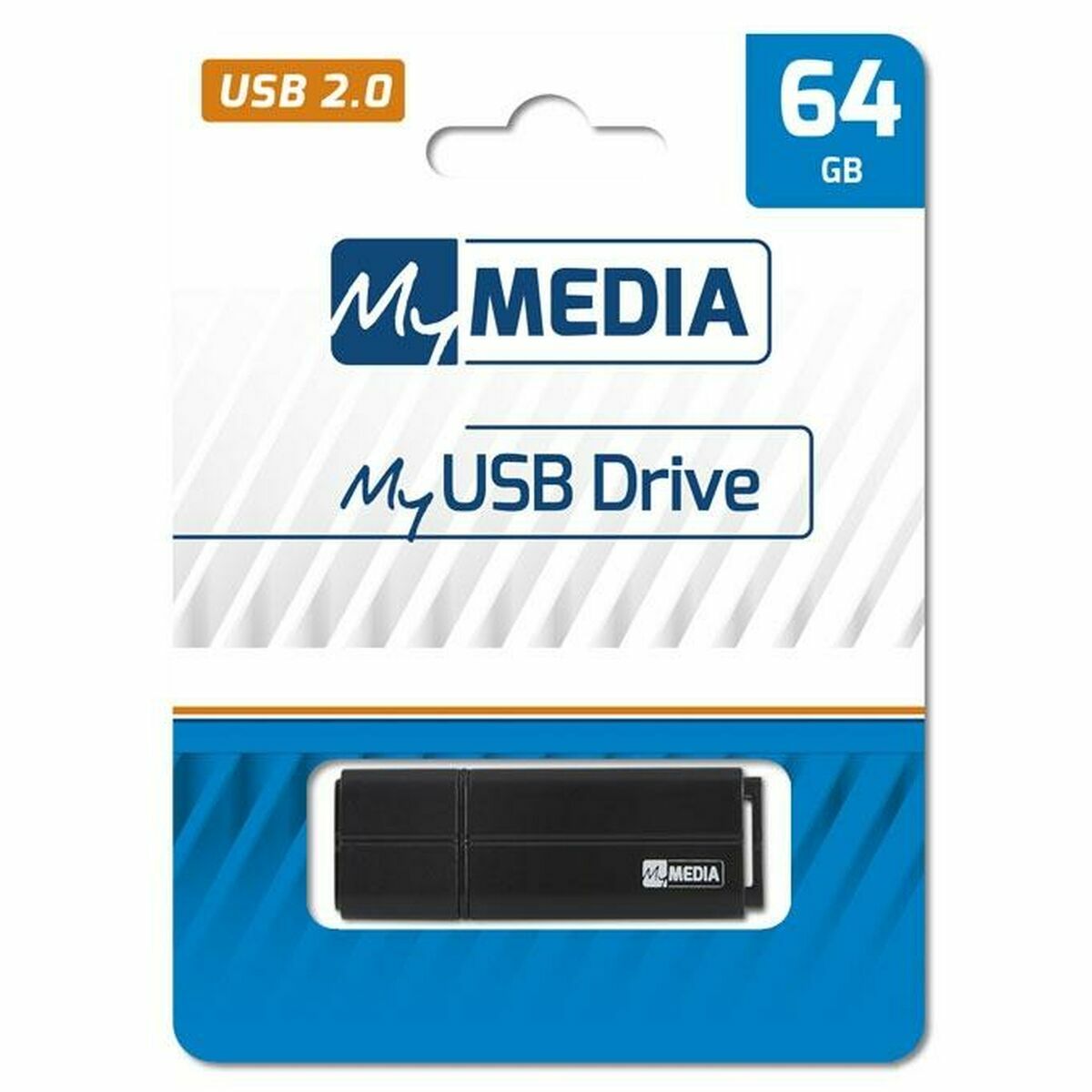 USB-minne MyMedia Svart 64 GB