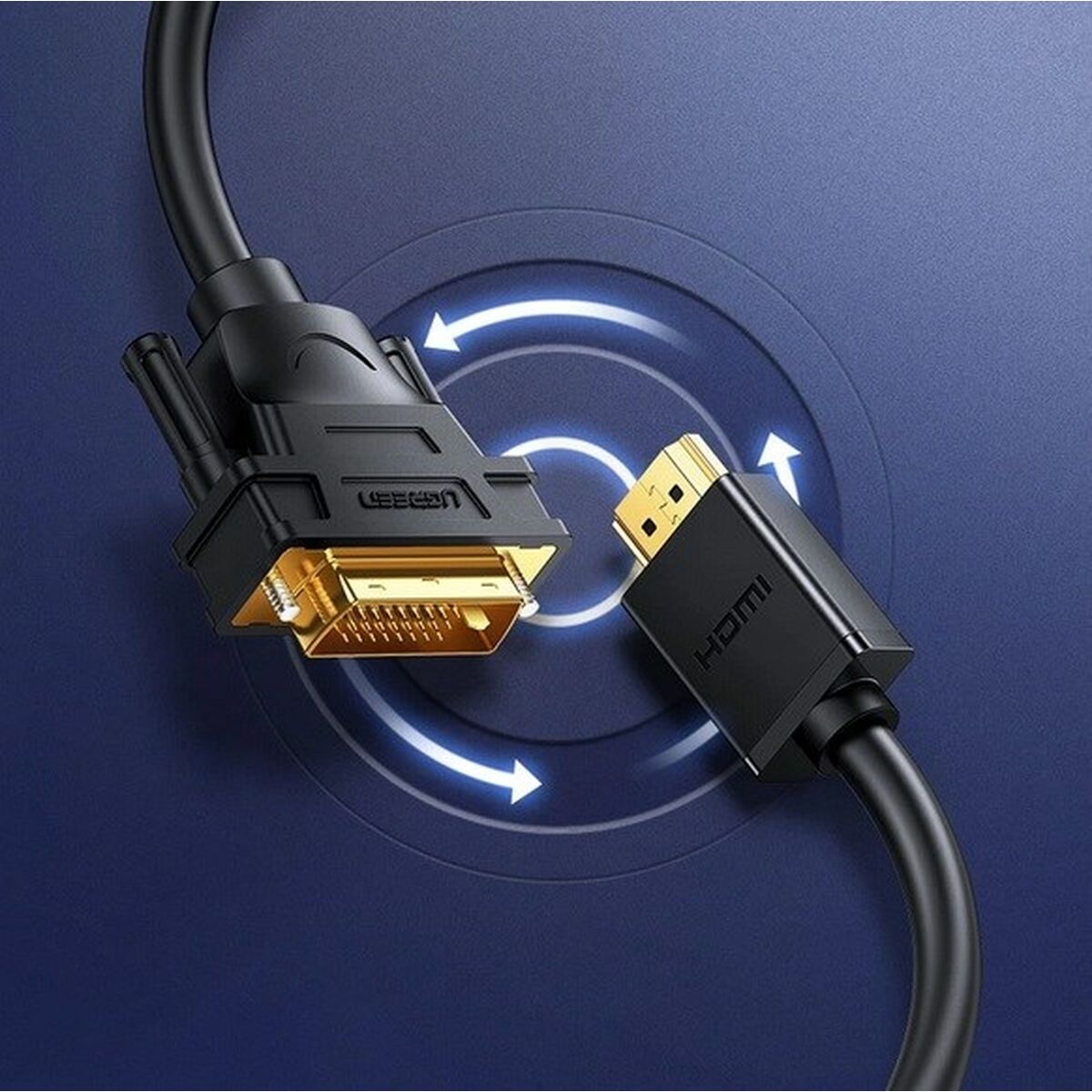 Kabel HDMI till DVI Ugreen 11150 - 3
