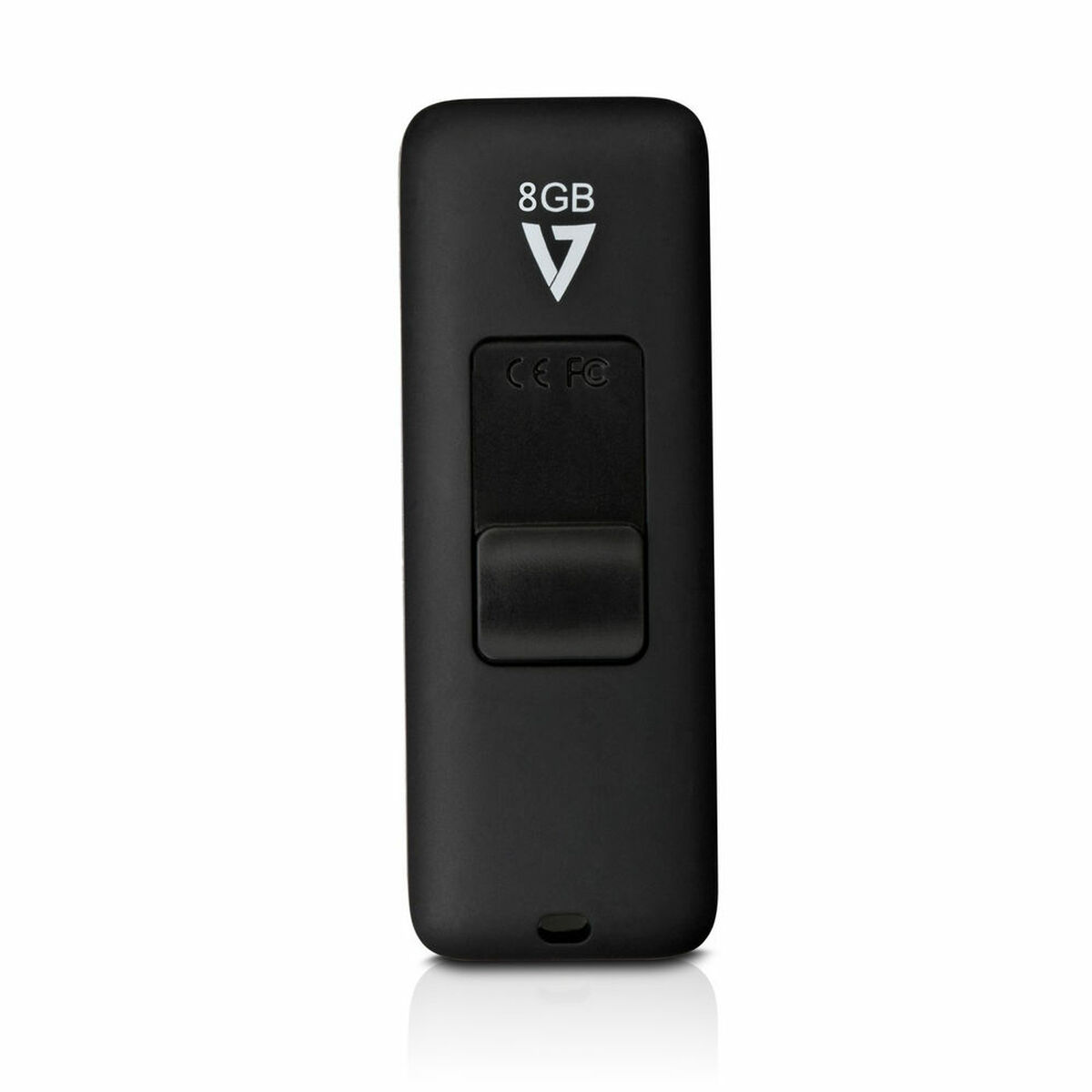 Minnessticka V7 Flash Drive USB 2.0 Svart 8 GB - 3