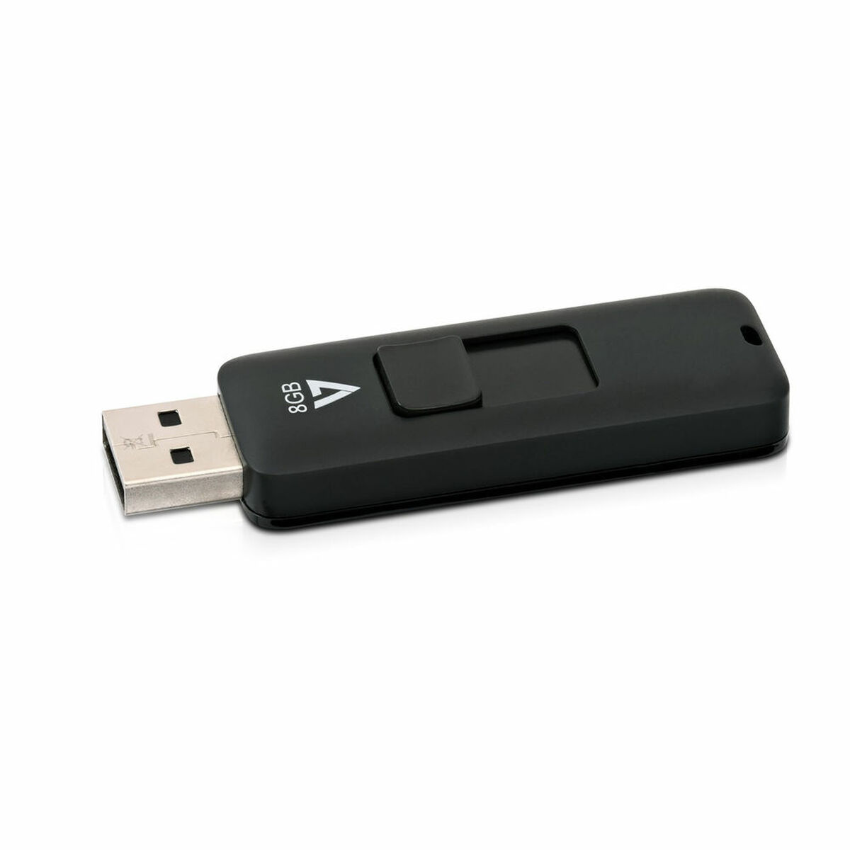 Minnessticka V7 Flash Drive USB 2.0 Svart 8 GB - 5