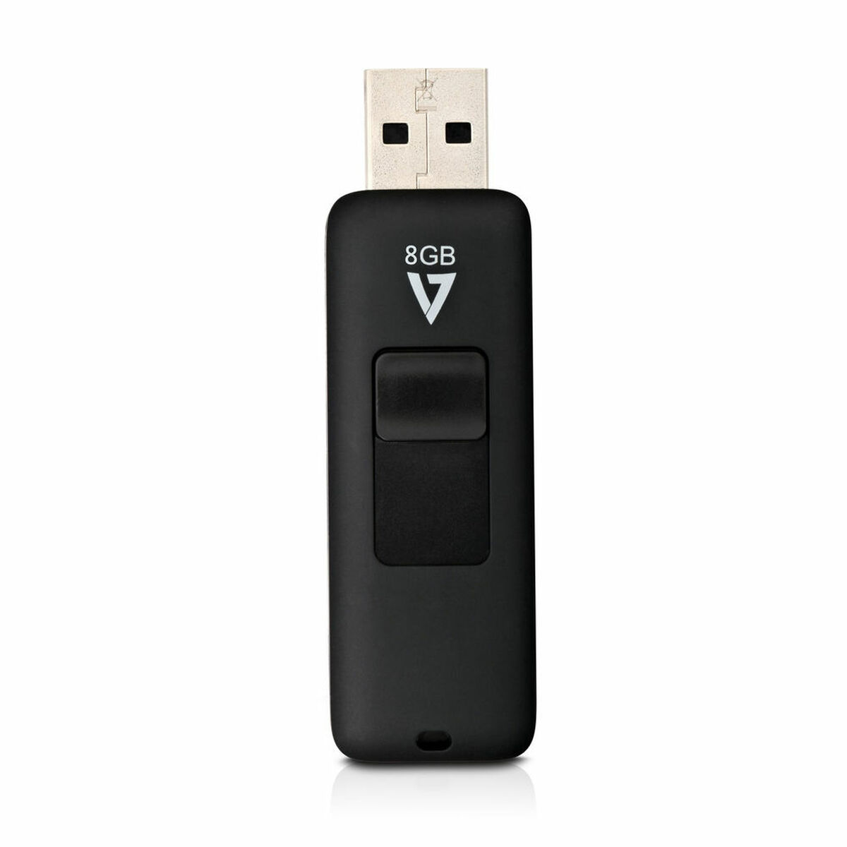 Minnessticka V7 Flash Drive USB 2.0 Svart 8 GB - 4