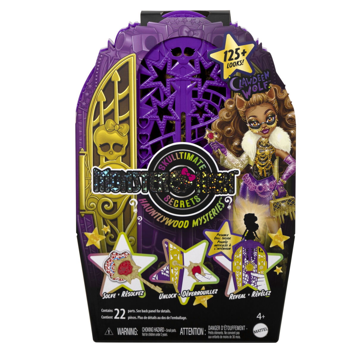 Docka Monster High Secrets Clawdeen