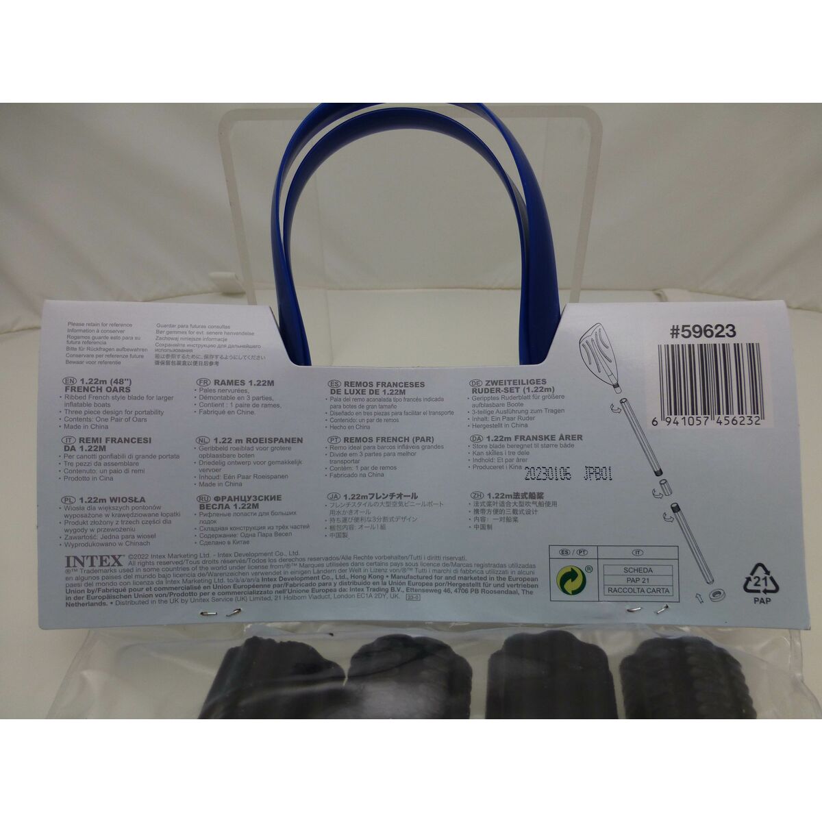 Åror Intex Franska 15,5 x 122 cm (6 antal) - 11