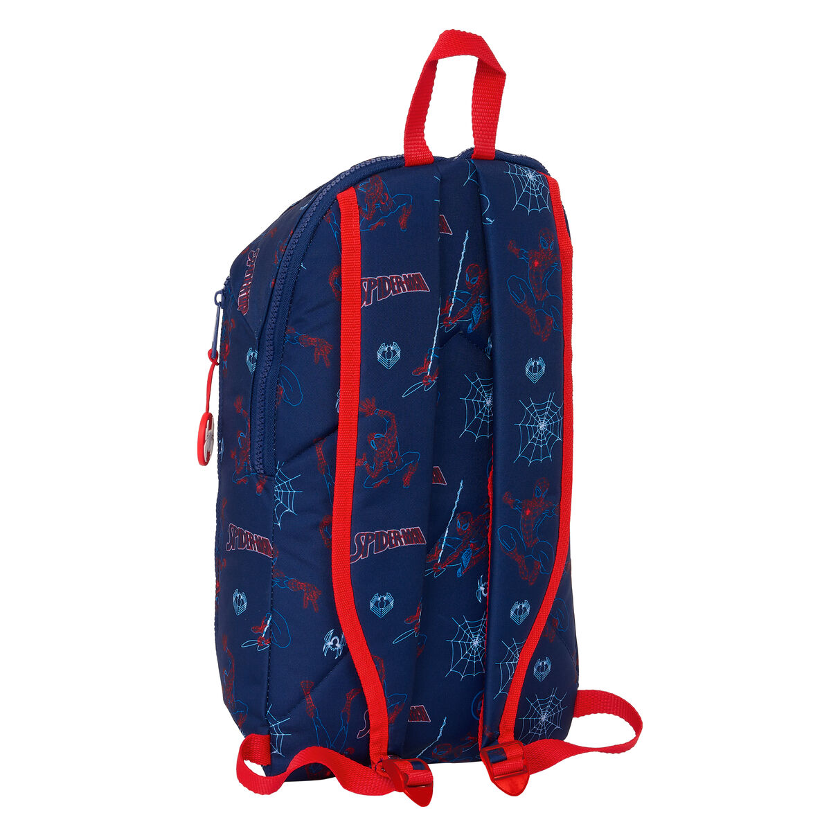 Ryggsäck Spider-Man Neon Mini Marinblå 22 x 39 x 10 cm - 3
