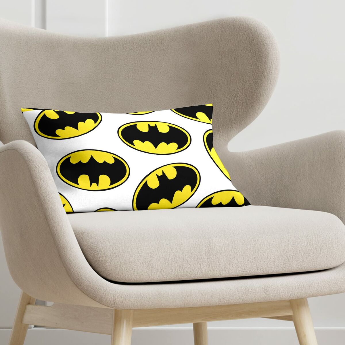 Kuddfodral Batman Batman White C Vit Multicolour 30 x 50 cm - 2