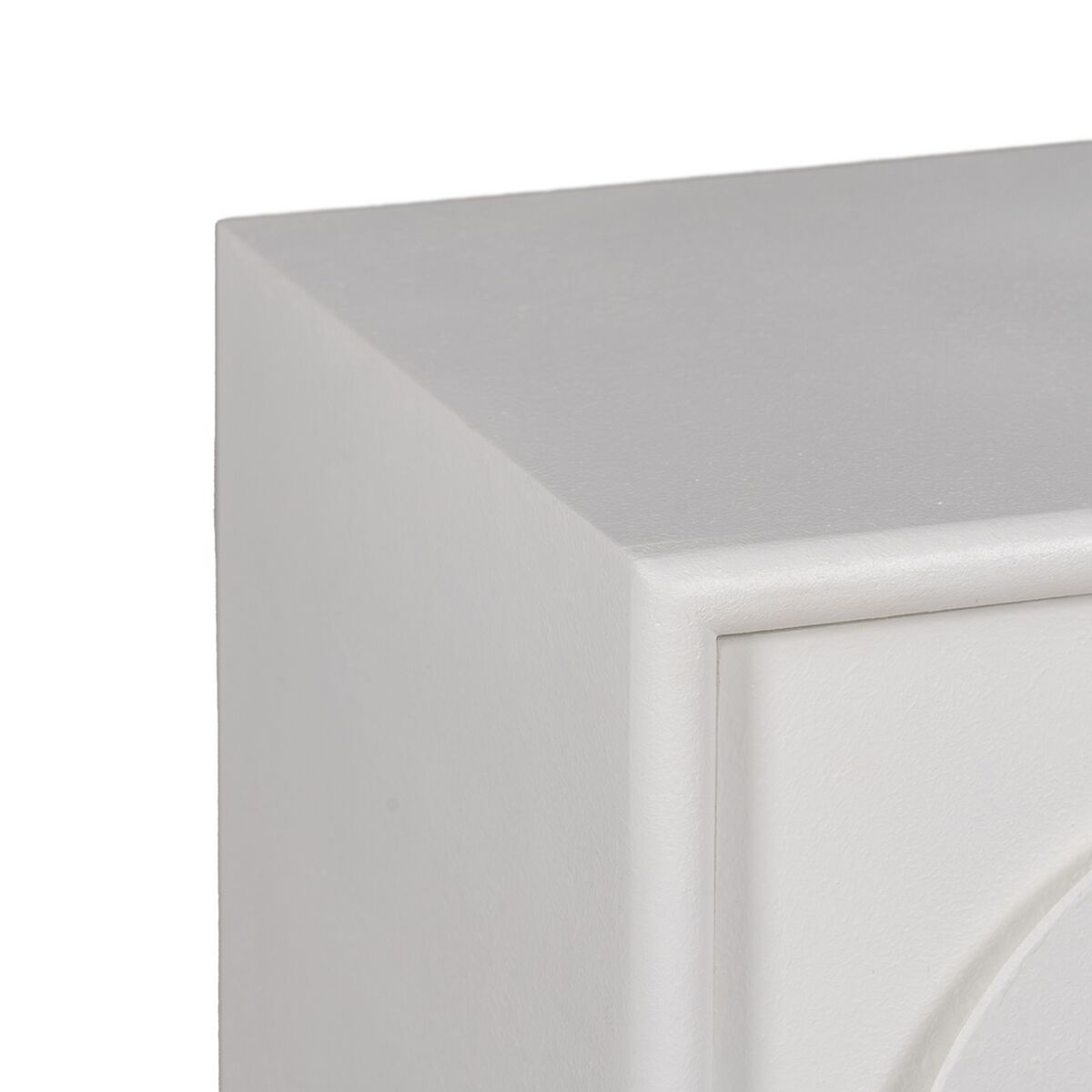 Skänk BERET Vit Granträ Trä MDF 120 x 40 x 81 cm - 4