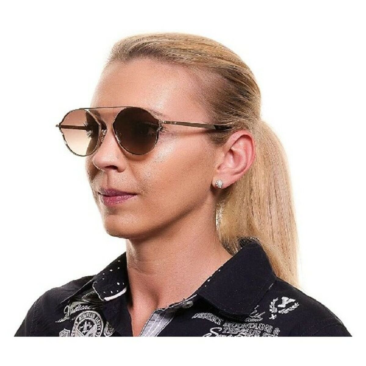 Unisexsolglasögon Web Eyewear WE0243-32G ø 58 mm - 5
