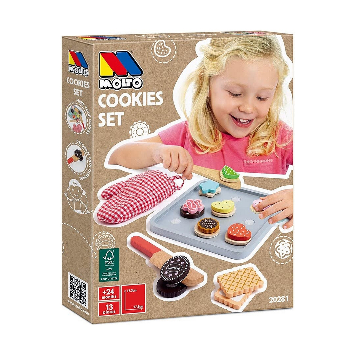 Matset Moltó Cookies Set 13 Delar - 5